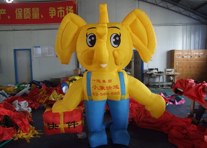 泸州大象充气卡通气模